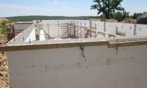 Building My Net Zero Energy Home: Finishing the Concrete Foundation Walls Image